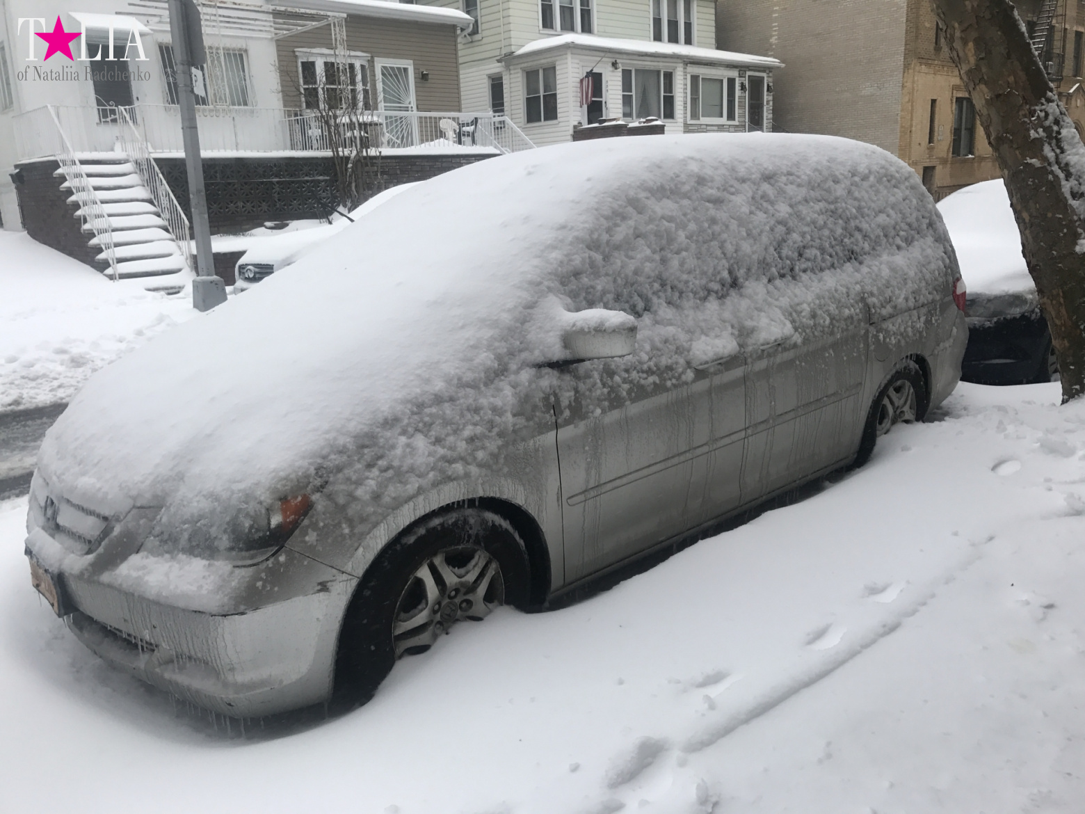 Snow Storm "Stella" on March 14, 2017 in New York